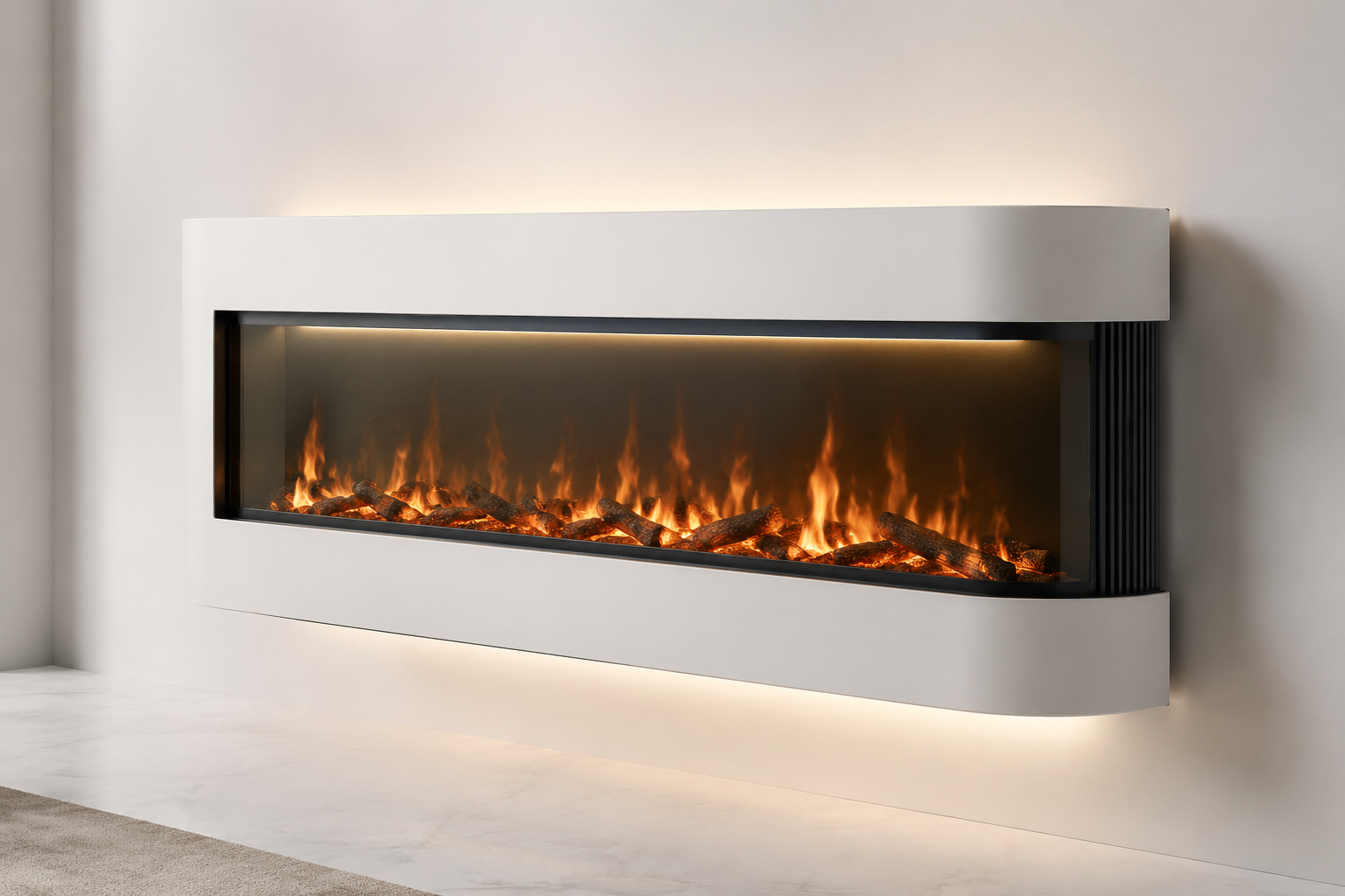 Velmoss Hearth Smart Wall-Mounted Electric Fireplace - Image 3