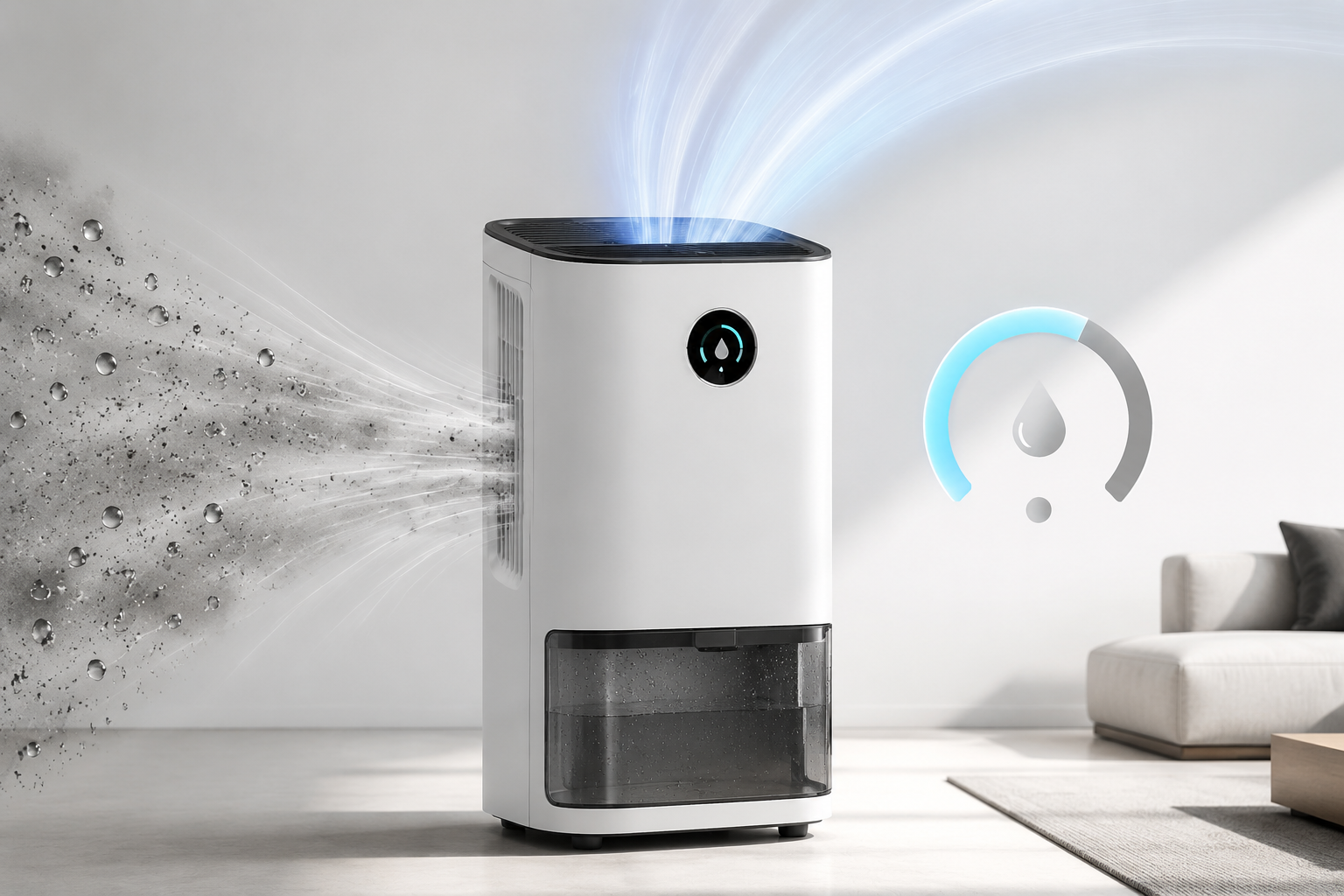 Velmoss Dryr Smart Dehumidifier for Large Spaces - Image 3