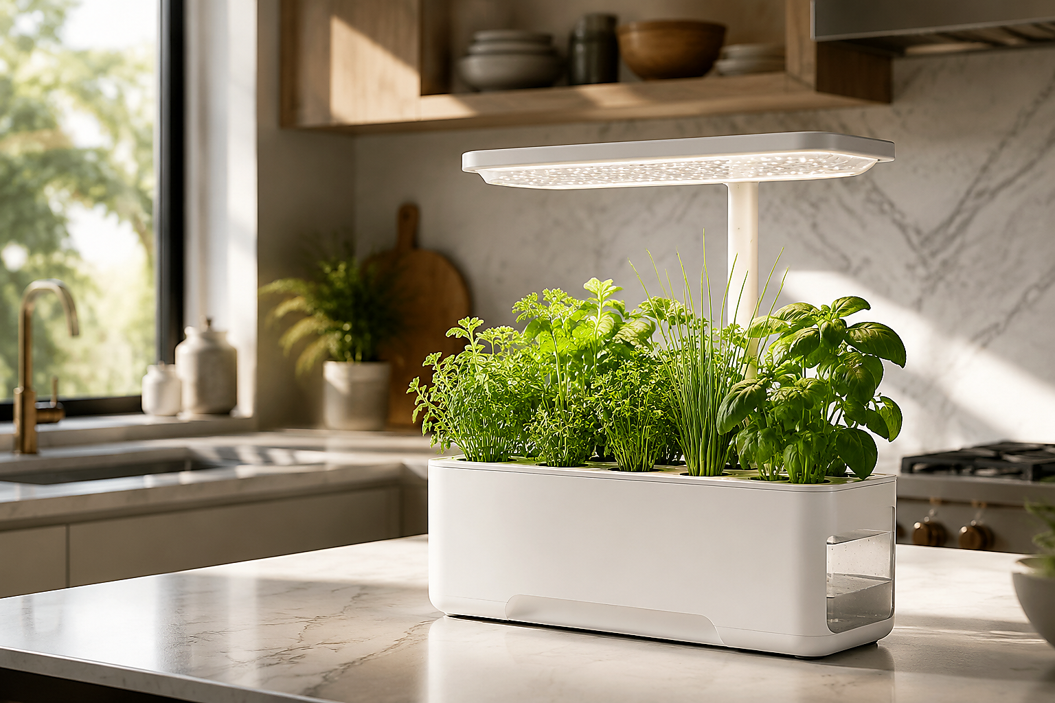 Velmoss Sprout Smart Indoor Herb Garden with LED - Image 2