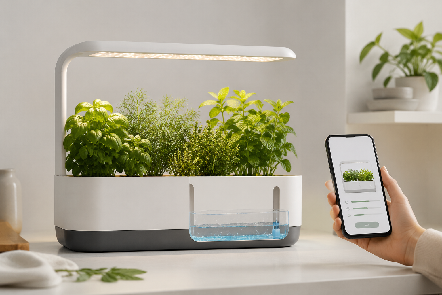 Velmoss Sprout Smart Indoor Herb Garden with LED - Image 3