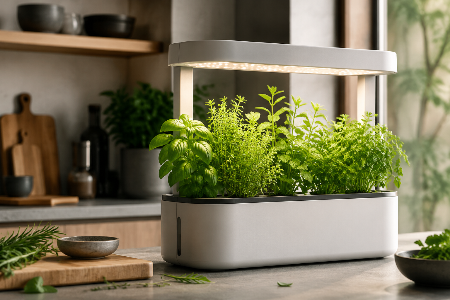Velmoss Sprout Smart Indoor Herb Garden with LED - Image 5