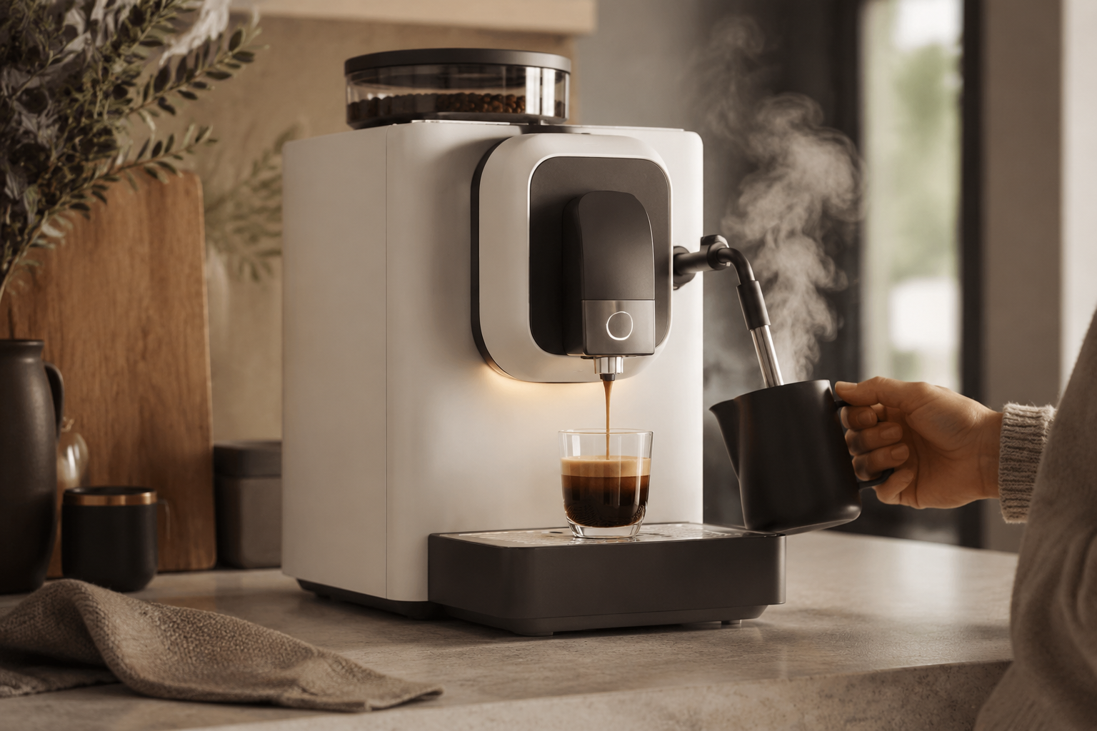 Velmoss Crema Smart Automatic Espresso Machine - Image 5