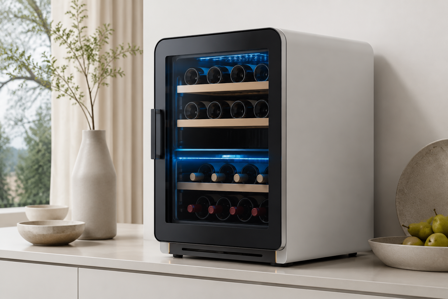 Velmoss Cellar Smart Dual-Zone Wine Cooler - Image 3