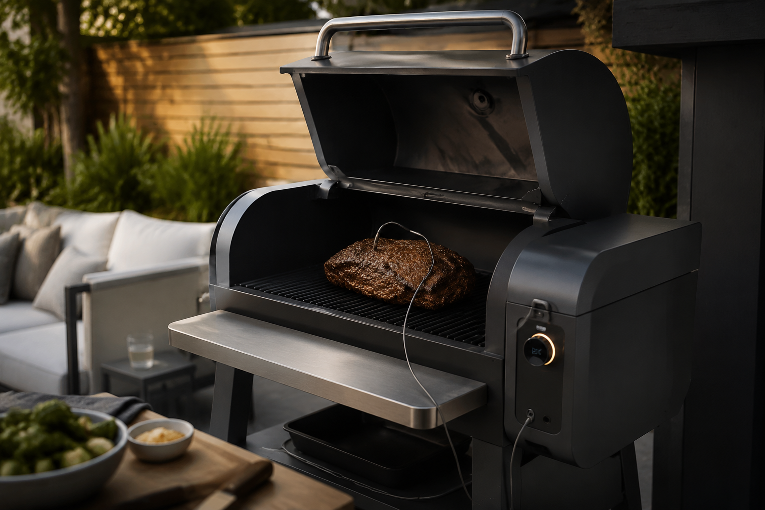 Velmoss Ember Smart Pellet Grill and Smoker - Image 5