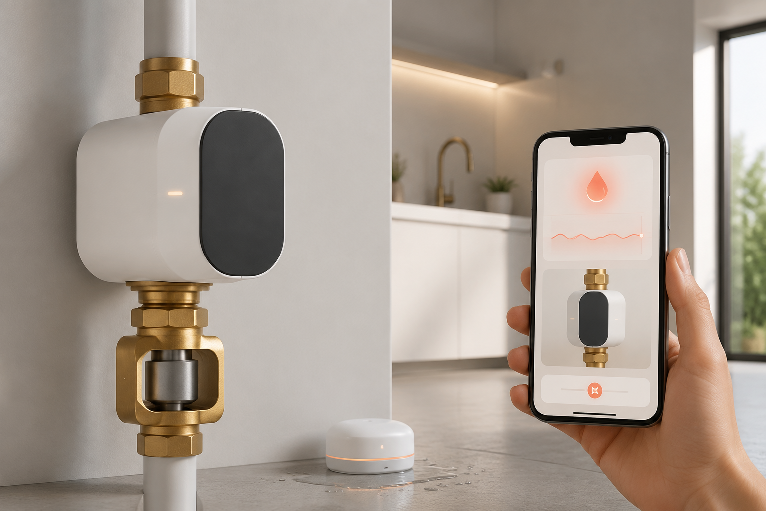 Velmoss Valve Smart Whole-Home Water Shutoff - Image 3