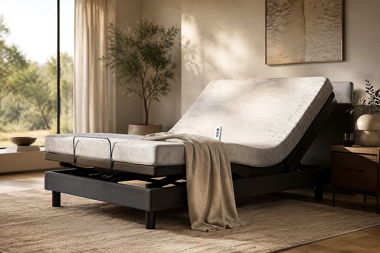 Velmoss Drift Smart Adjustable Bed Frame - Image 2