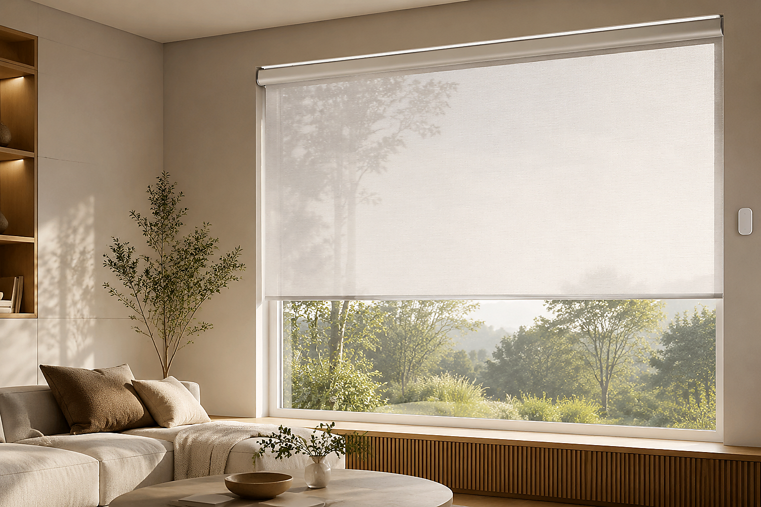 Velmoss Shade Smart Motorized Window Roller Shade - Image 2